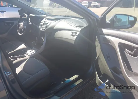 2013 Hyundai Elantra Gls z USA, uszkodzony, nr VIN 5NPDH4AE4DH390816